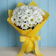 Букет цветов из:  Хризантемы в Большой Речке