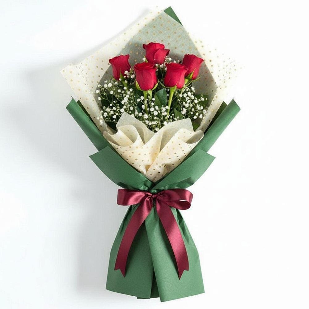 Букет цветов из: Розы в Большой Речке