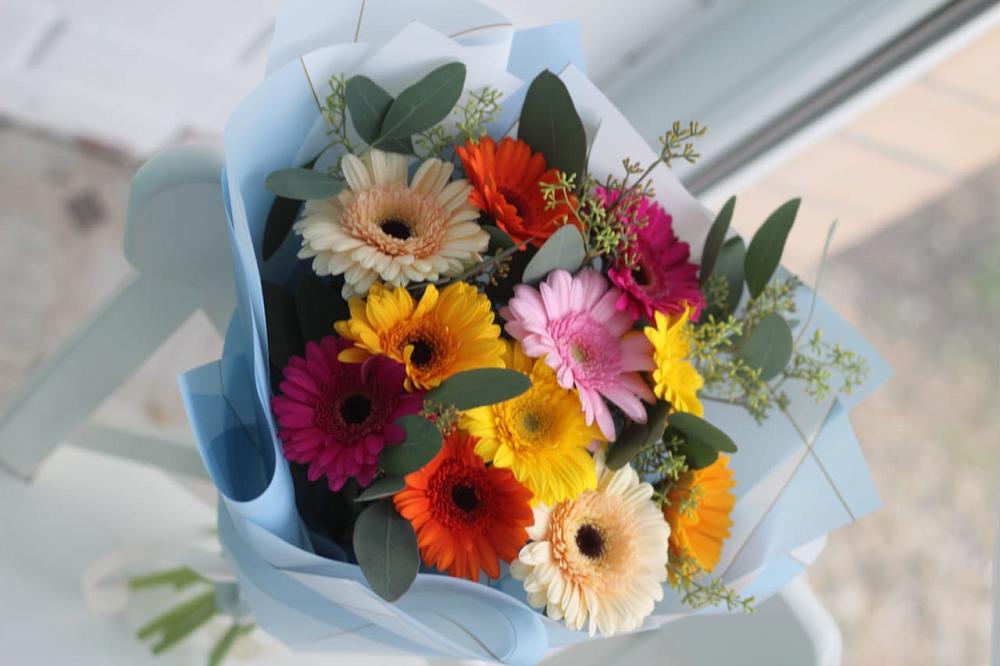 Букет цветов из: Герберы в Большой Речке