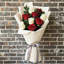 Букет цветов из:  Розы в Большой Речке
