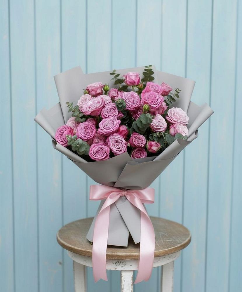 Букет цветов из: Розы в Большой Речке