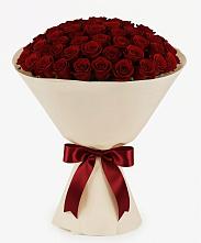 Букет 101 Бордовая роза Блэк Бакарра в Большой Речке