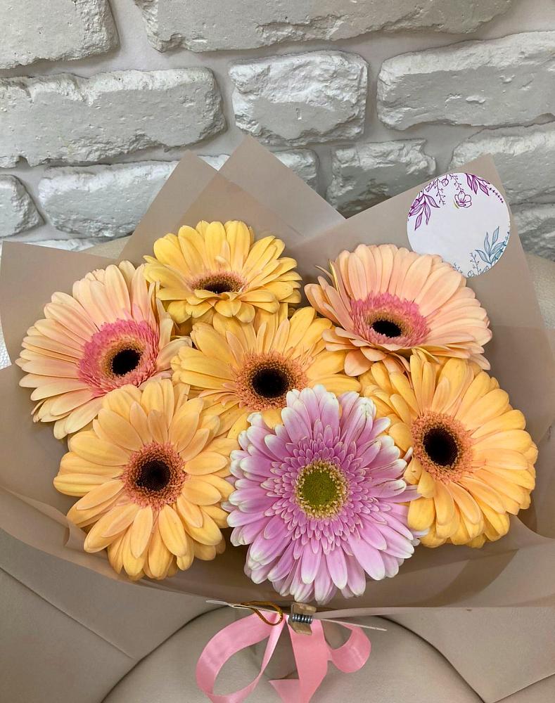Букет цветов из: Герберы в Большой Речке