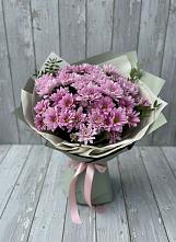 Букет цветов из:  Хризантемы в Большой Речке