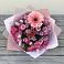 Букет цветов из: Розы, Герберы и Хризантемы в Большой Речке