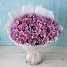 Букет цветов из:  Хризантемы в Большой Речке