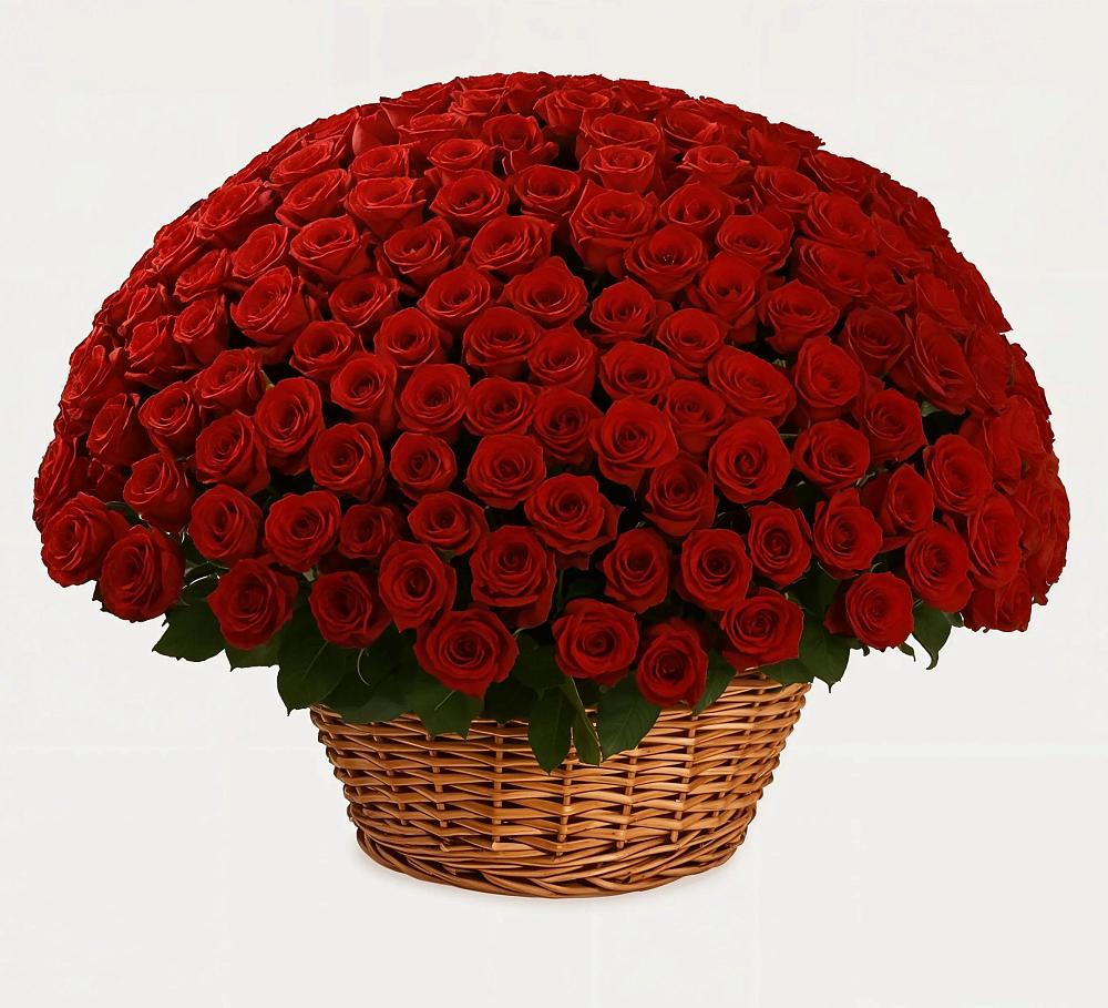 Премиум букет из: Розы в Большой Речке