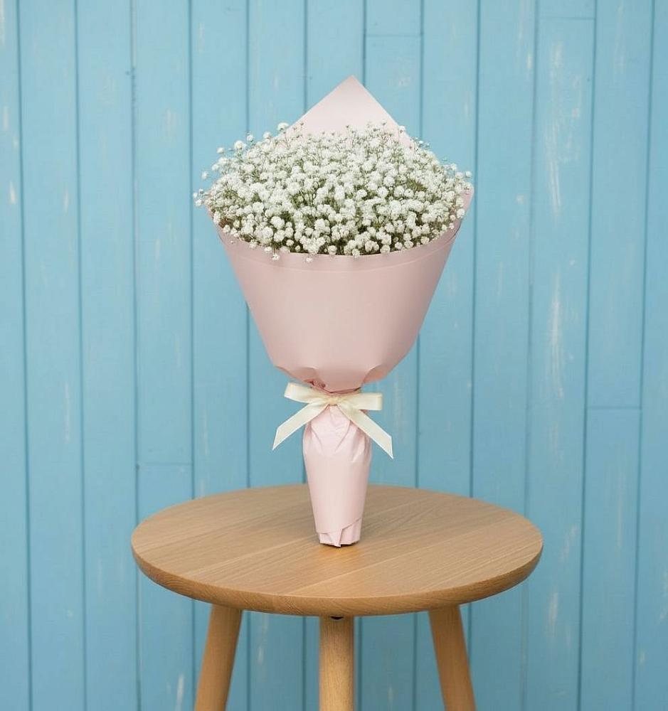 Букет цветов из: Гипсофила в Большой Речке