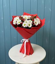 Букет цветов из:  Хризантемы в Большой Речке