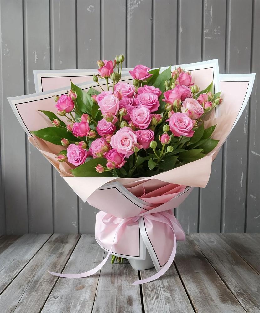 Букет Розовый кустик в Большой Речке