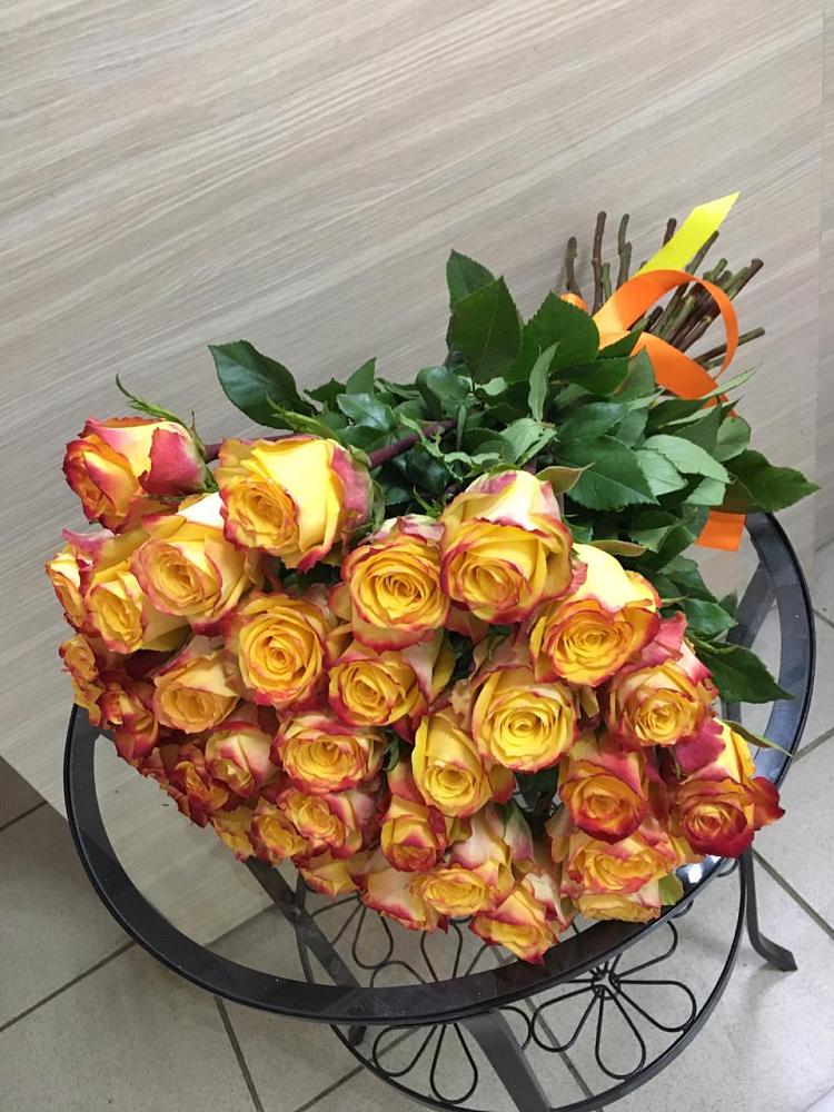 Букет Желтые розы в Большой Речке