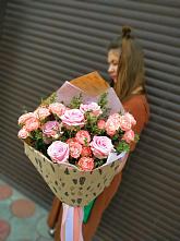 Букет цветов из:  Розы #REPLACE_PRED# Большой Речке