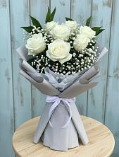 Букет цветов из:  Розы в Большой Речке