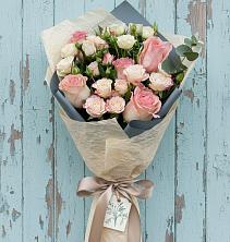 Букет цветов из:  Розы в Большой Речке