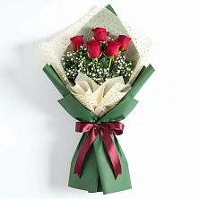Букет цветов из:  Розы в Большой Речке