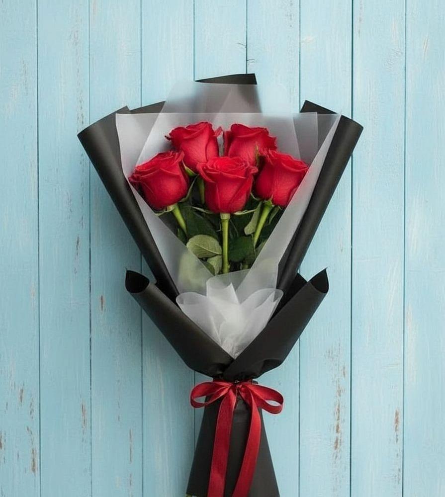 Букет цветов из: Розы в Большой Речке