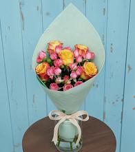 Букет цветов из:  Розы в Большой Речке